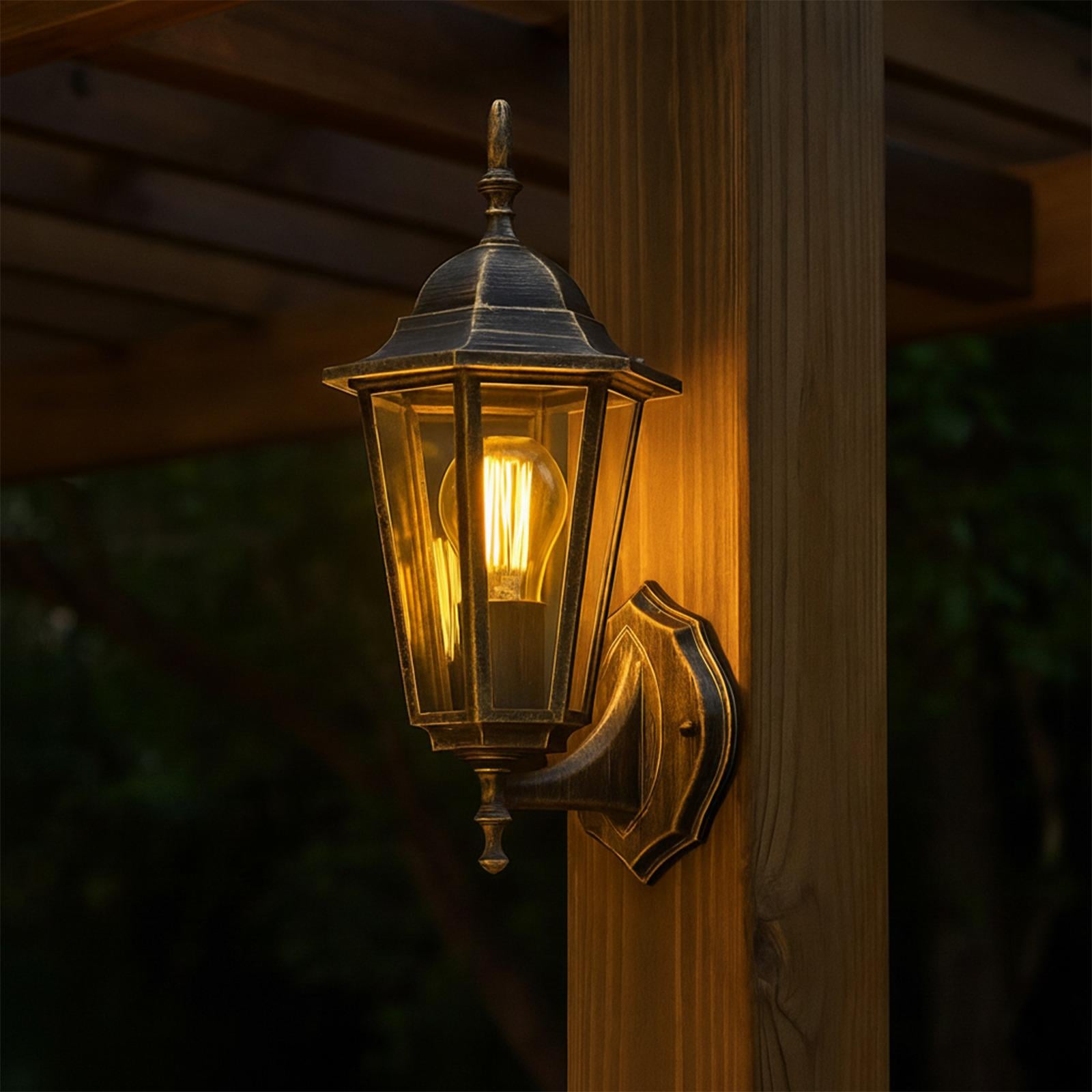 Светильник наружный Lumiled Bellis Ретро-фонарь патина E27 IP44 (10688) Светильник наружный Lumiled Bellis Ретро-фонарь патина E27 IP44 (10688)