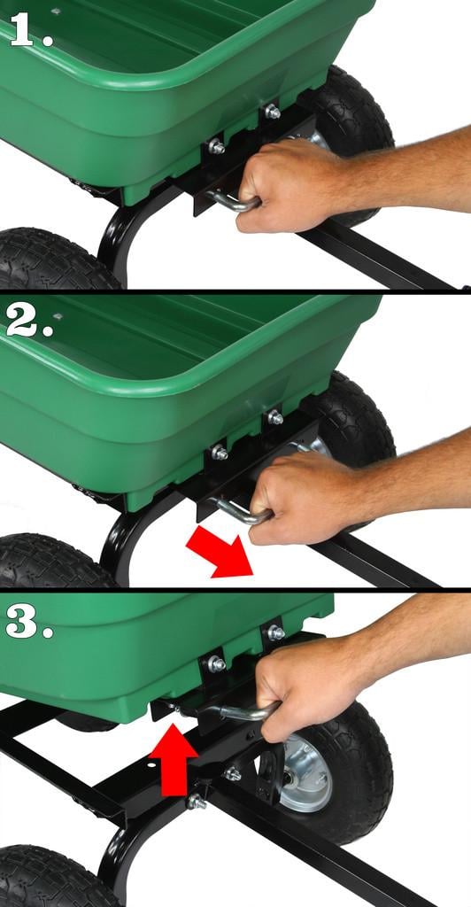 Візок для садових робіт Mar-Pol 120 кг (M85265) - фото 7 Візок для садових робіт Mar-Pol 120 кг (M85265) - фото 7