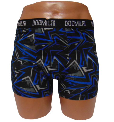 Трусы мужские Doomilai 01671 4XL Черный/Синий