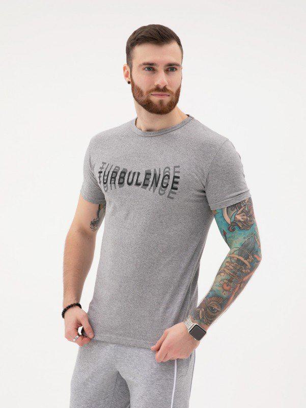 Мужская футболка ISSA Plus S Серый (GN4-24)