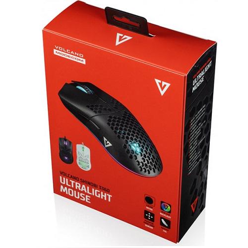 Комп'ютерна миша Modecom Shinobi 3360 Volcano Чорний (cae38c3e) - фото 8