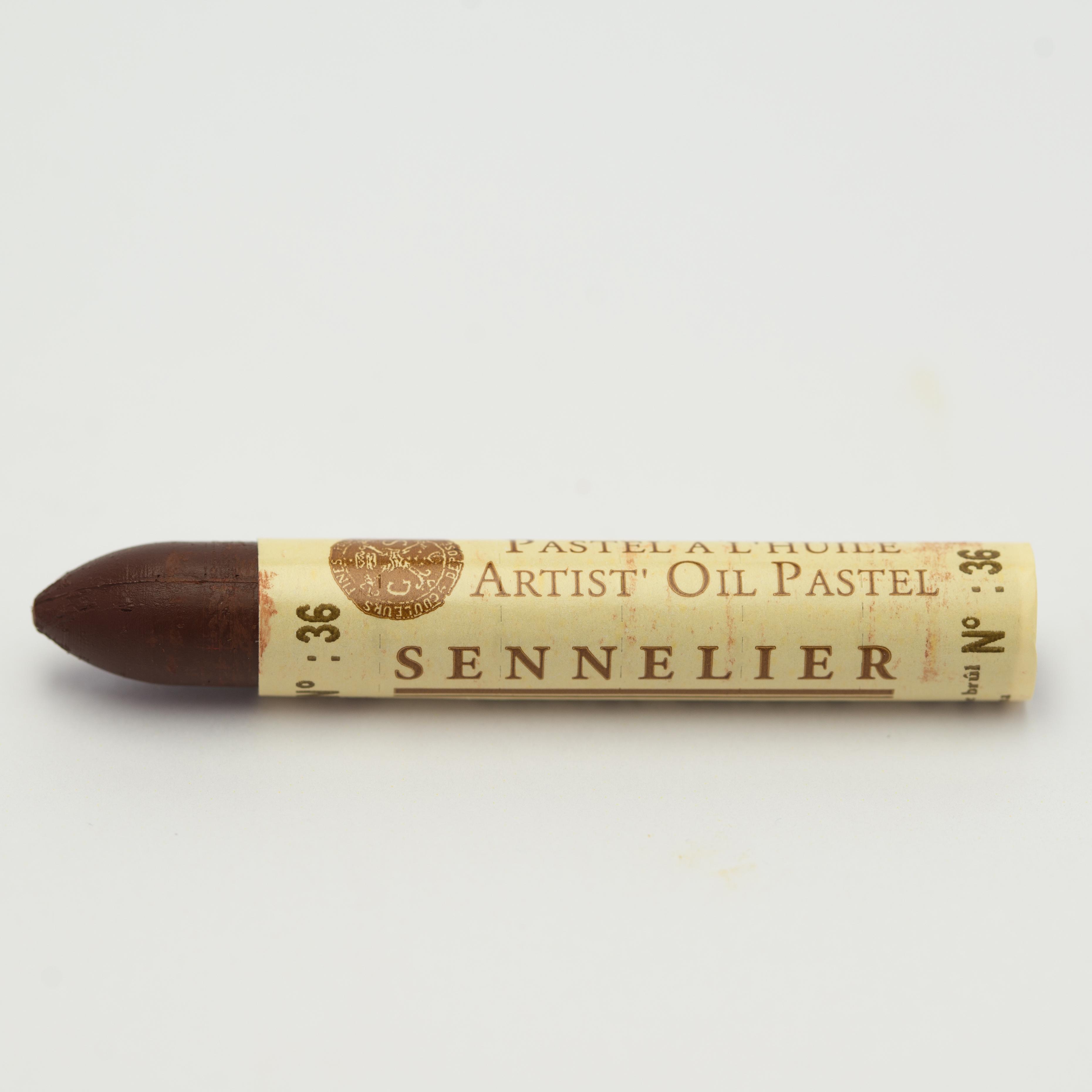 Пастель масляная Sennelier 5 мл Burnt Sienna