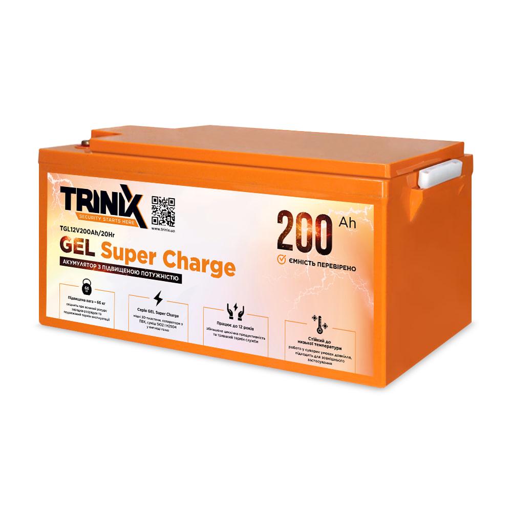 Акумулятор гелевий Trinix TGL12V200Ah/20Hr (44-00064)