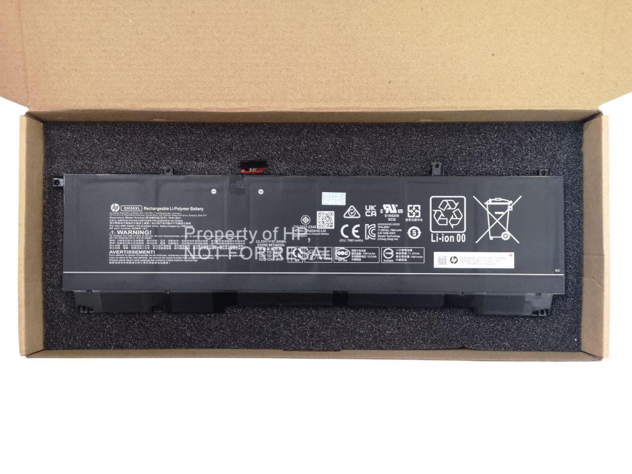 Аккумулятор для HP Omen Transcend 16 U0000/N28832-005/QK06XL 7981 mAh 97,04Wh (22119480)