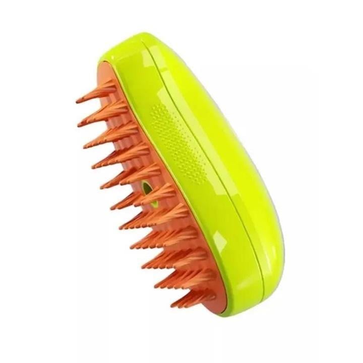 Паровая щетка расческа для вычесывания шерсти котов 3 в 1 Steamy Cat Brush Зеленая (13891402) Паровая щетка расческа для вычесывания шерсти котов 3 в 1 Steamy Cat Brush Зеленая (13891402)