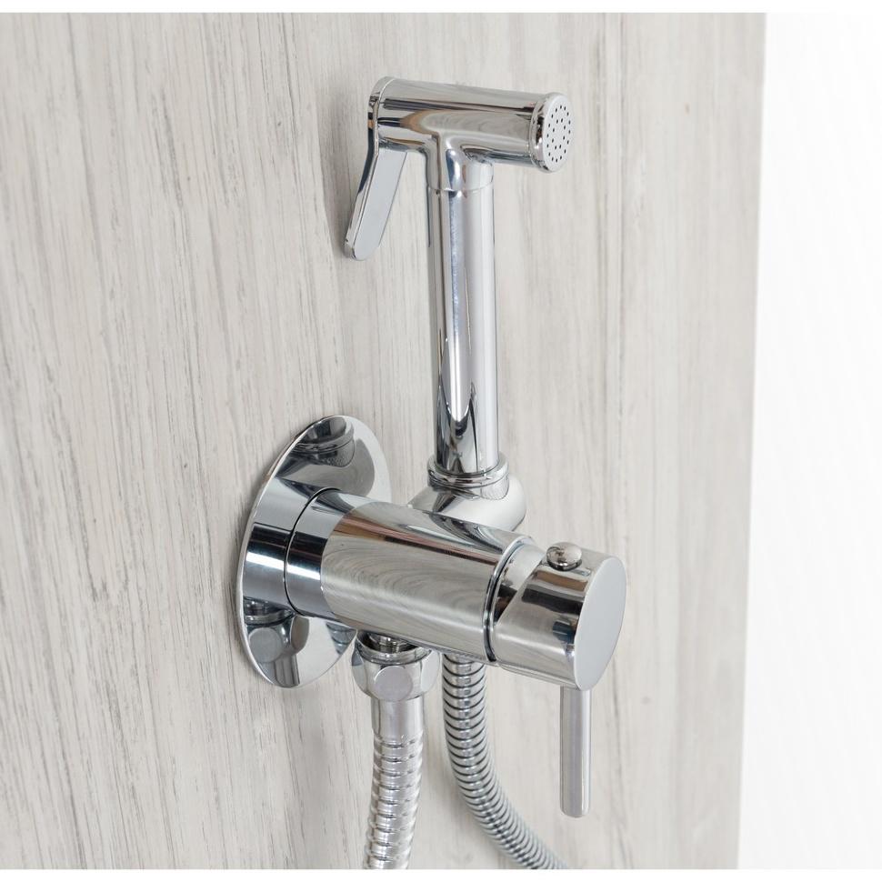 Набір гігієнічного душу із змішувачем Rea Loop Хром (REA-B4106) - фото 3