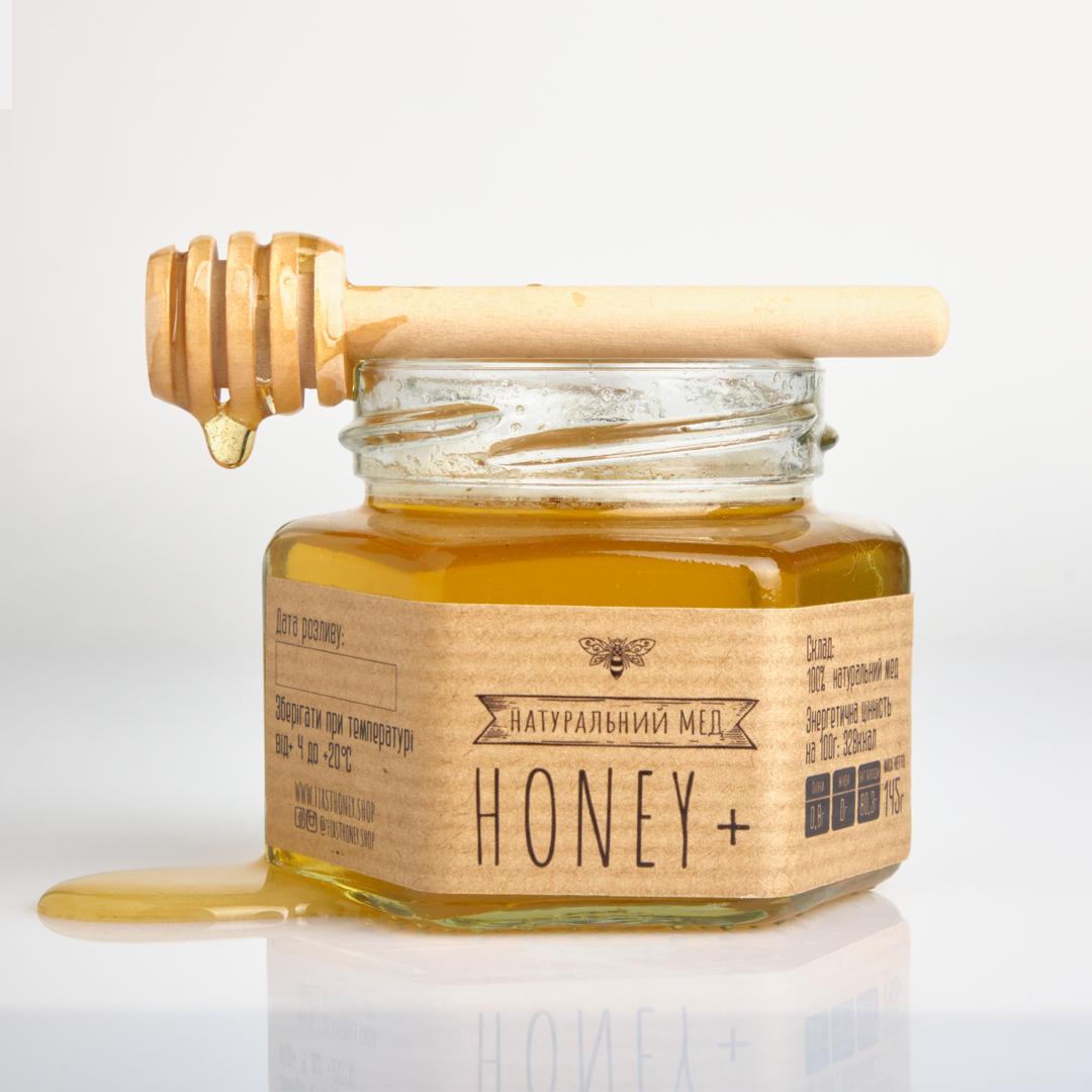 Мед натуральный Honey+ Natural разнотравье 145 г