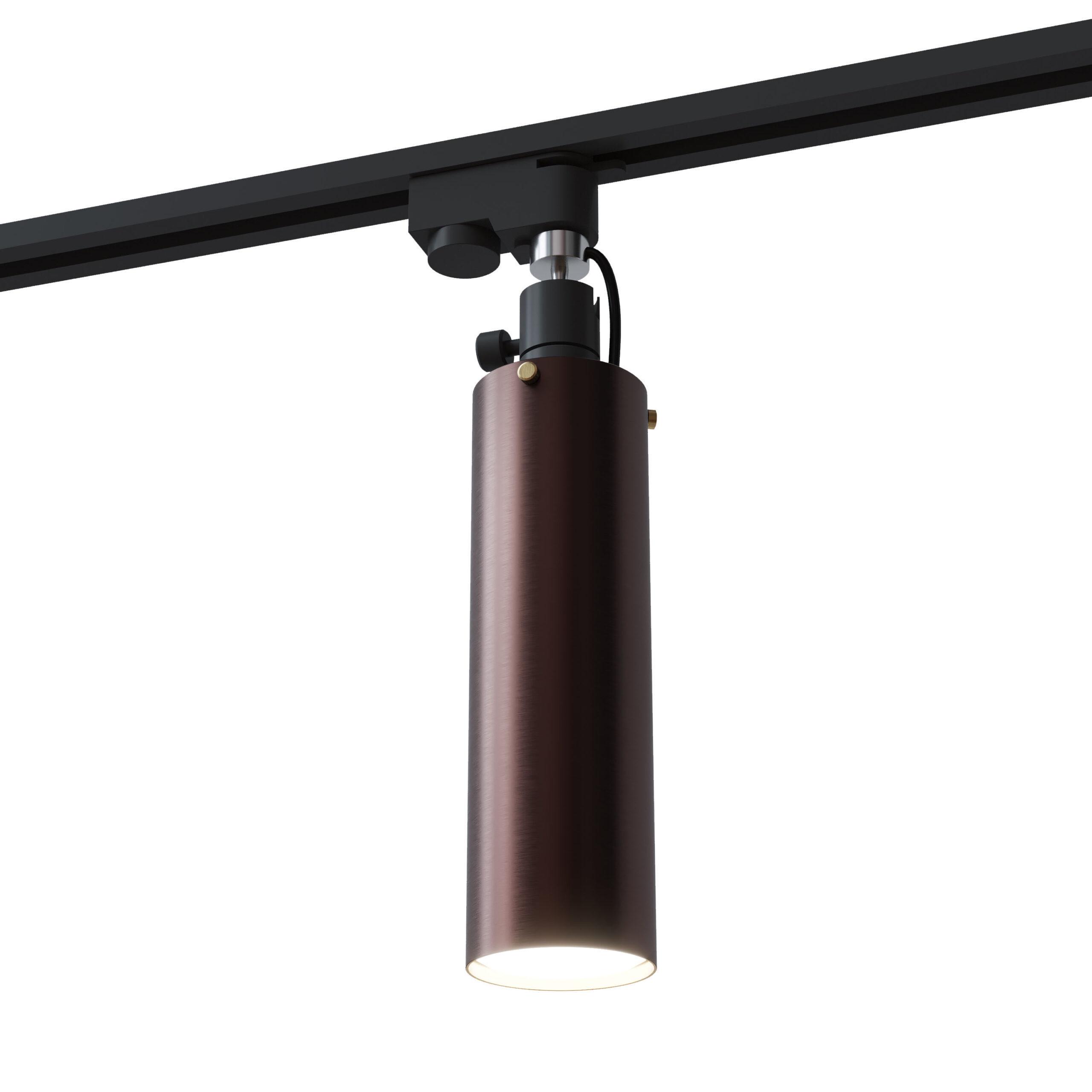 Точечный трековый спот TR 2 латунный (25497-3)