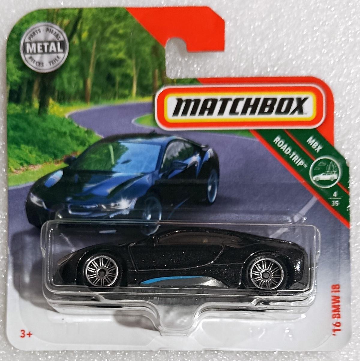 Игрушечная машинка Matchbox 16 BMW i8 2018 MBX Road Trip 4/35 (FHJ51)