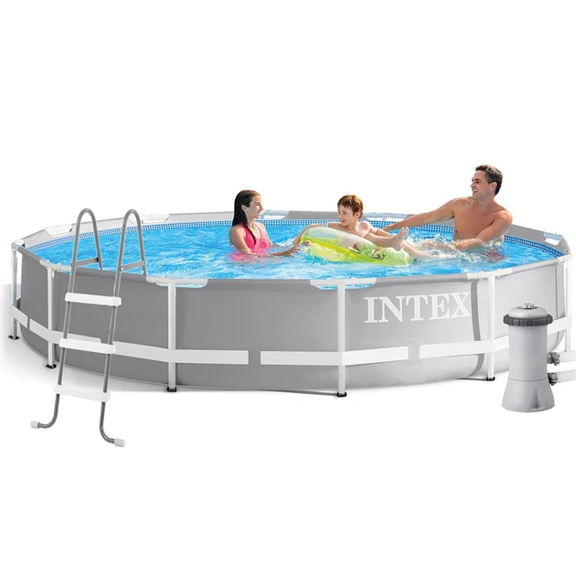 Басейн каркасний Intex 26710 з тентом 6366x76 см 3785 л (35575039) Басейн каркасний Intex 26710 з тентом 6366x76 см 3785 л (35575039)
