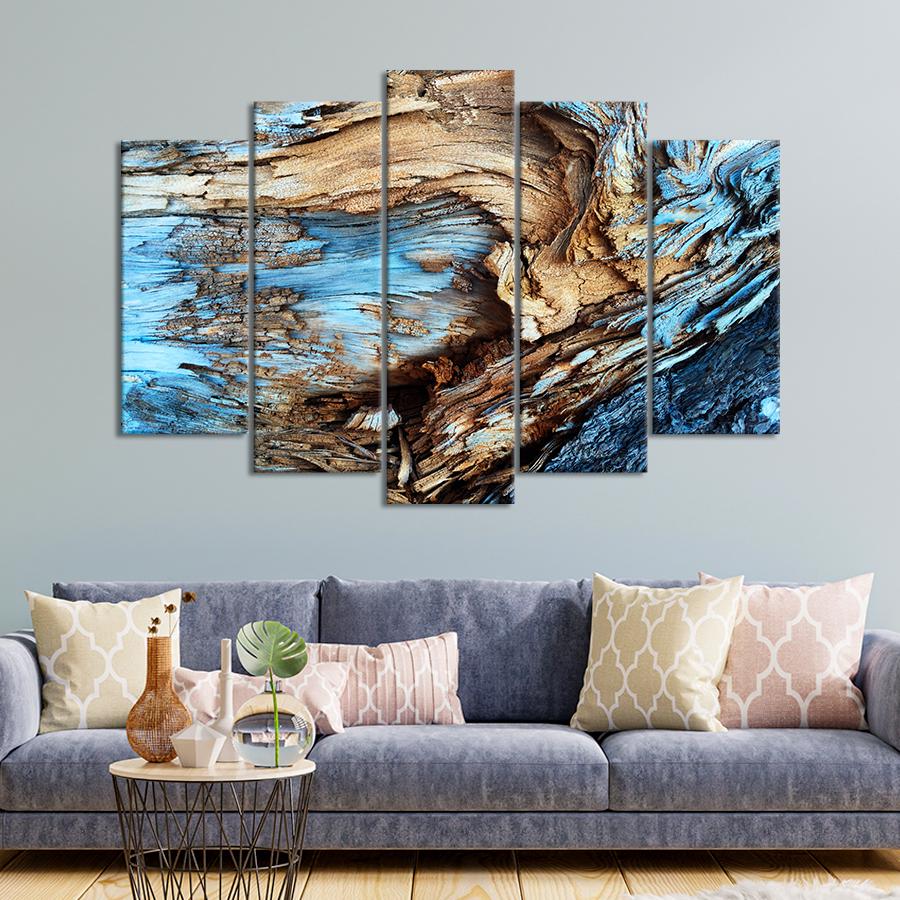 Картина Абстрактна деревна текстура 187x119 см (A883-5)