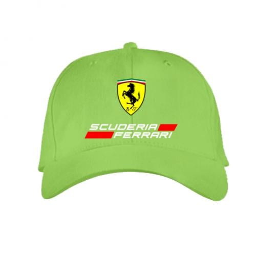 Кепка дитяча Scuderia Ferrari Салатовий (18646369-45-209152)