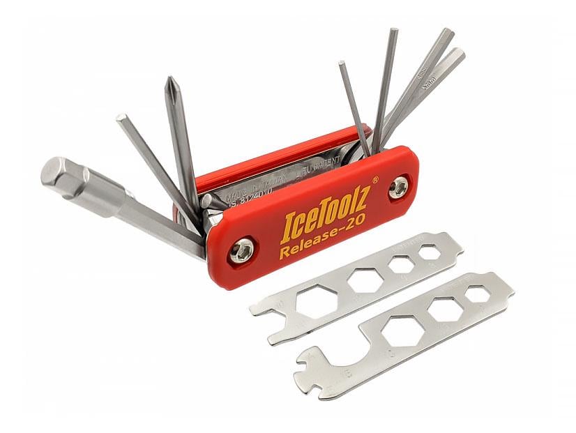 Ключ Ice Toolz 93B1 складной 20 инструментов (TOO-29-03)