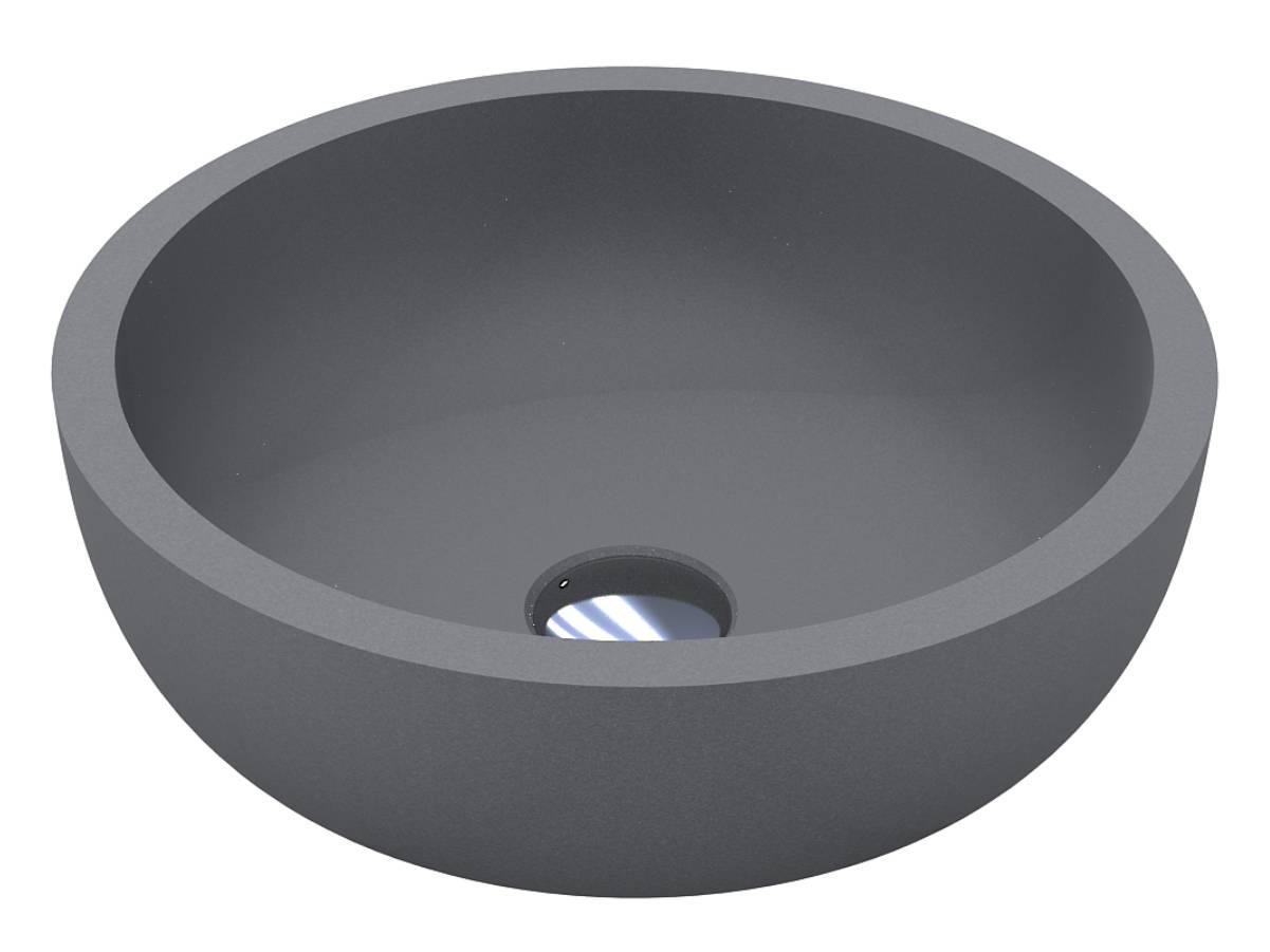 Умивальник Miraggio Mark 375 Mirastone Gray (0002681)