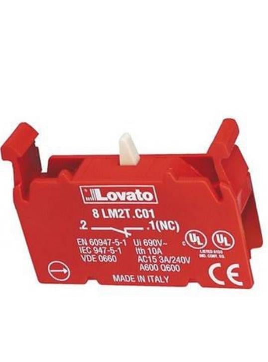 Контакт закрытый Lovato 8 LM2T C01