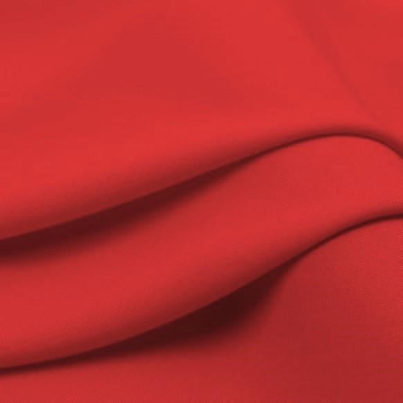 Тканина віскоза LuxFabric 160 г/м² 1,6 м 1 м Червоний (ТП1601в07)