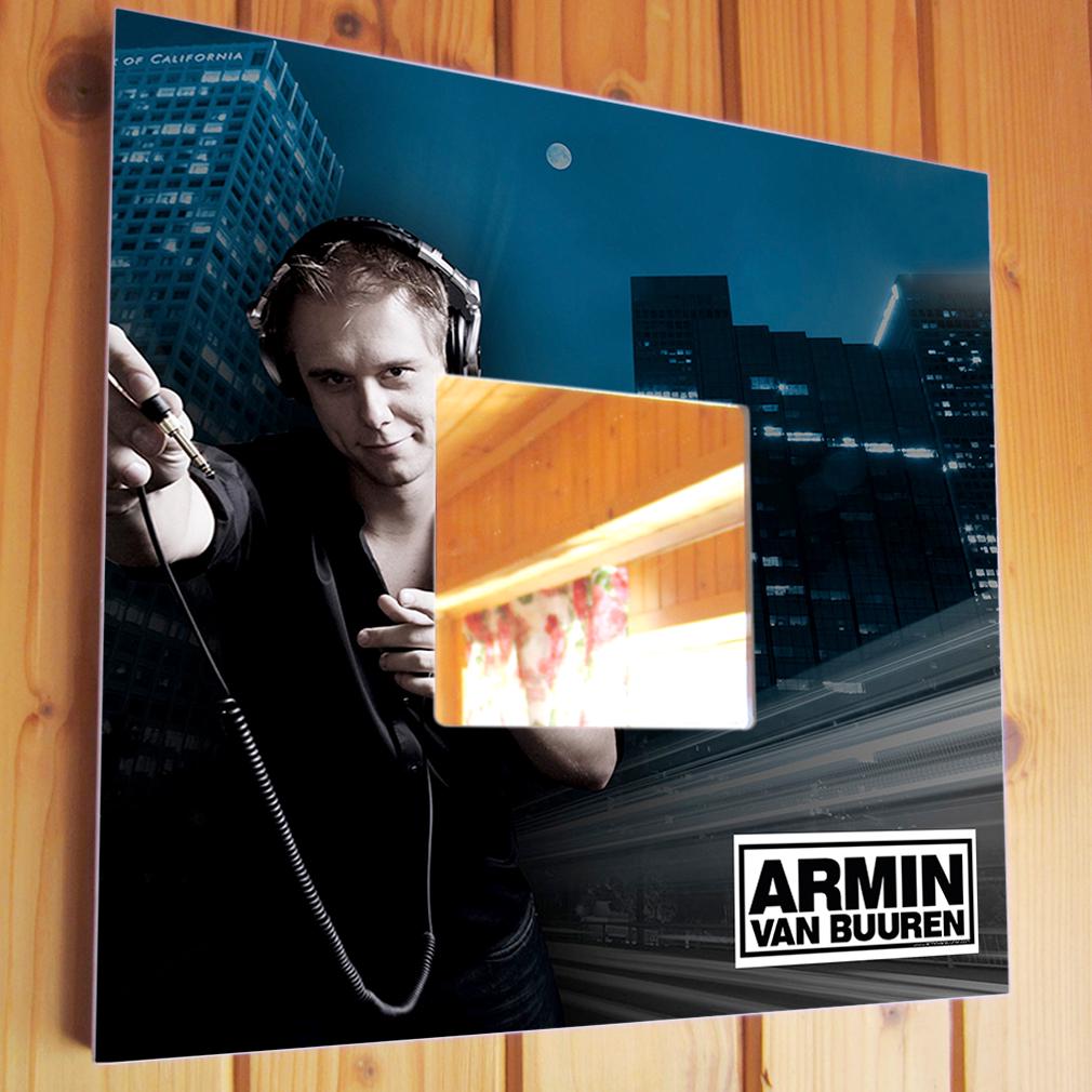 Дзеркало декоративне Armin van Buuren 260х260 мм (M03377)