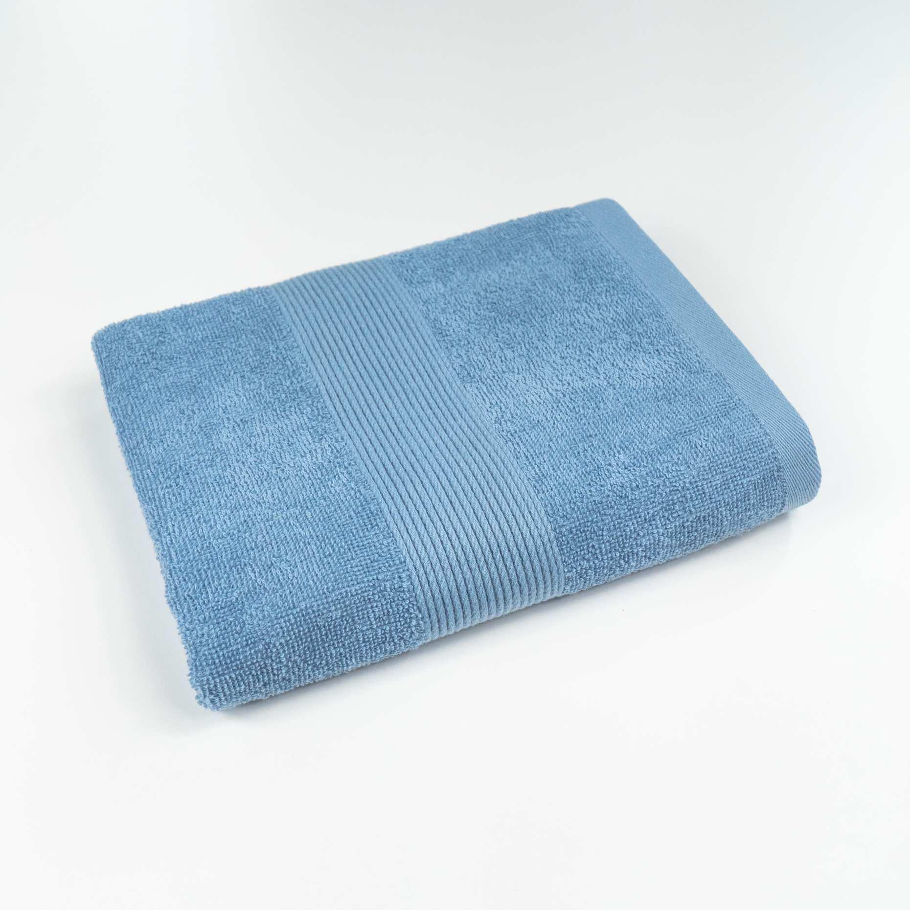 Полотенце для лица и рук GM Textile с бордюром 40х70 см Синий (400b-70-blue)