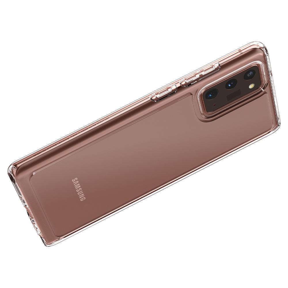 Чехол прозрачный противоударный Spigen Ultra Hybrid ACS01419 для Samsung Galaxy Note 20 (6.7") Crystal Clear - фото 6