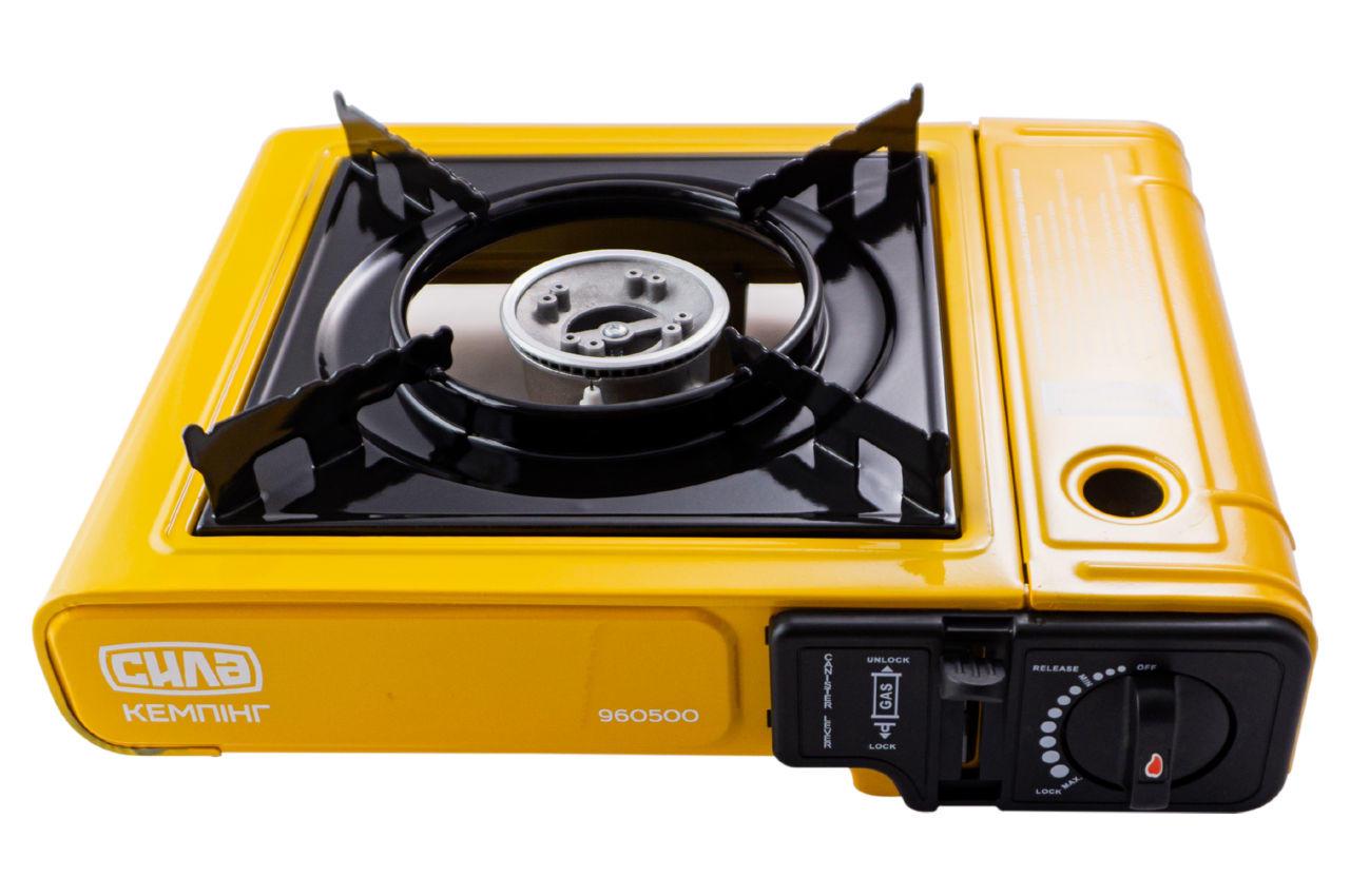 Плита газова портативна Сила 960500 342х285х113 мм сушеф з перехідником