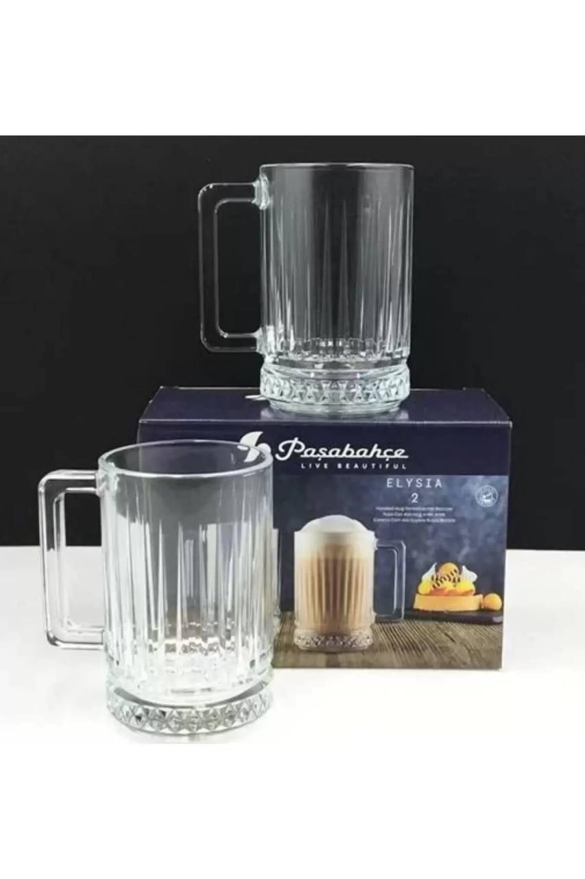 Набір з скляних чашок Elysia Pasabahce 2 шт. 310 мл (55442 ПУ) - фото 4 Набір з скляних чашок Elysia Pasabahce 2 шт. 310 мл (55442 ПУ) - фото 4