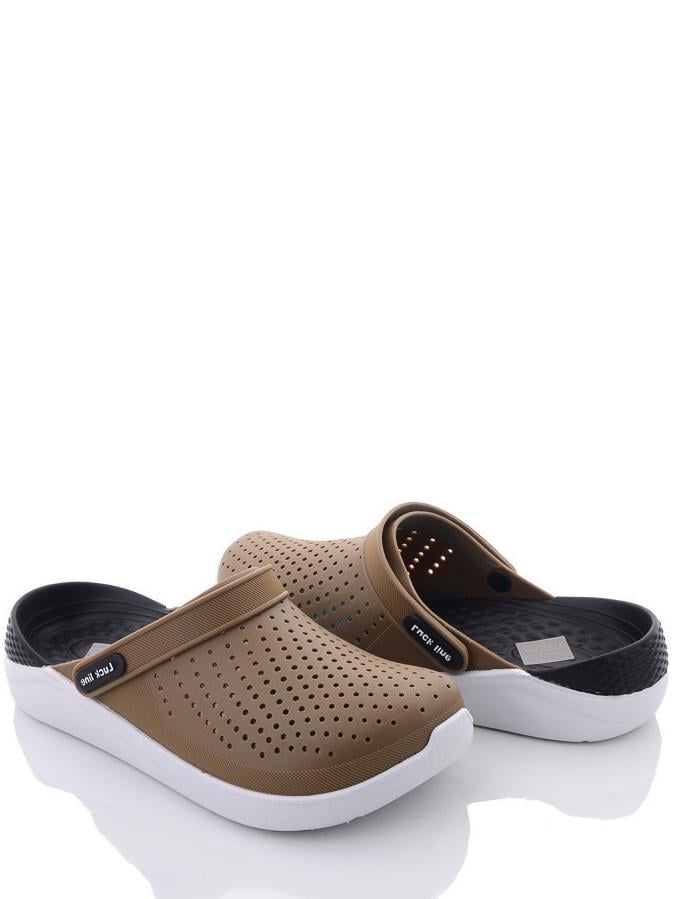 Кроксы luck Line i5117421 р. 43 Коричневый