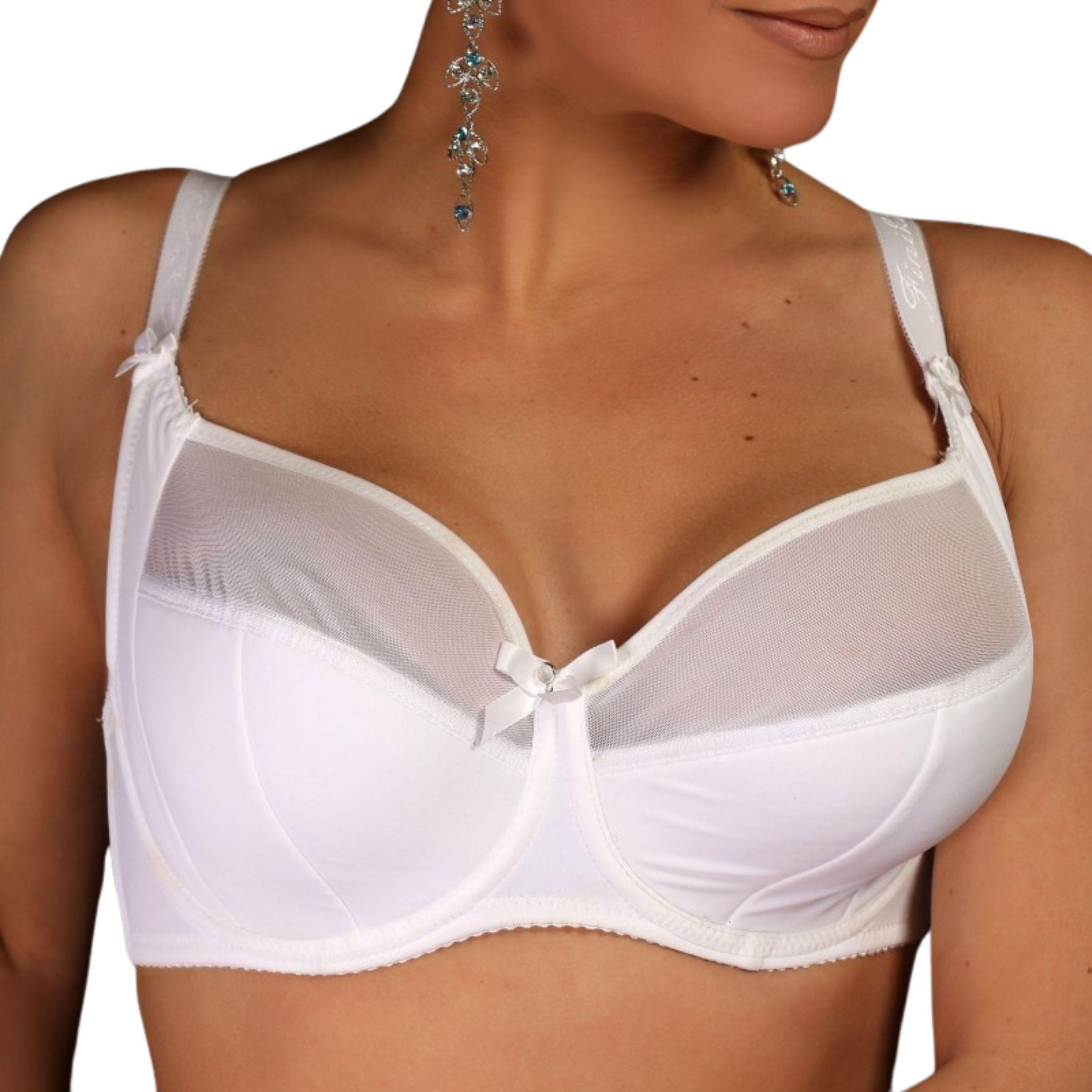 Бюстгальтер з кісточками Diorella напівпоролон 105G Білий (5091)