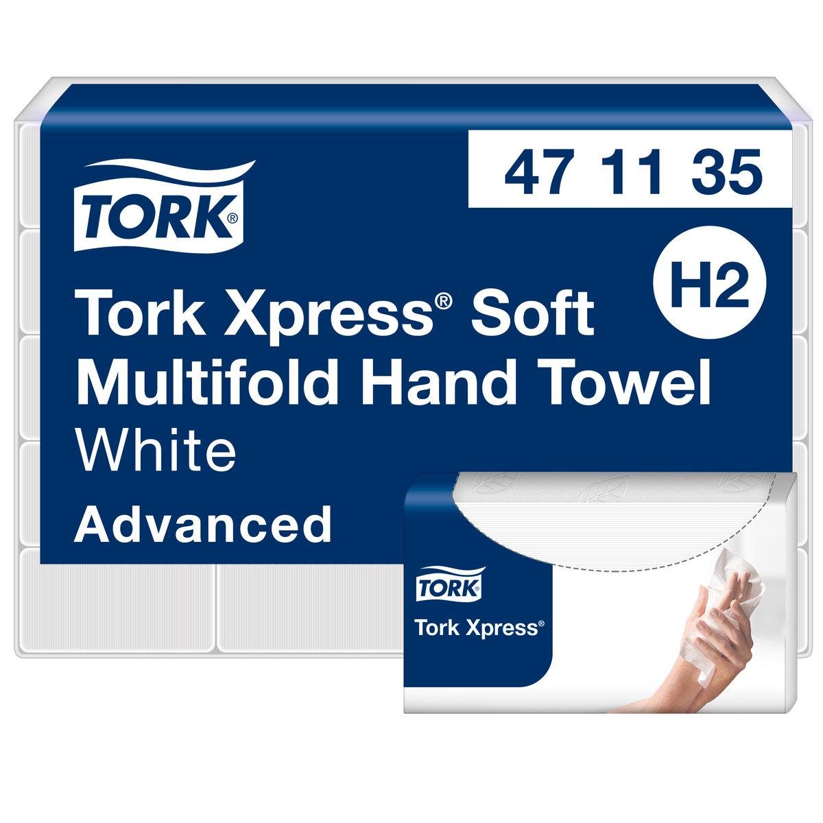 Паперові рушники Tork Advanced із додаванням типу H2 Multifold Z (471135)