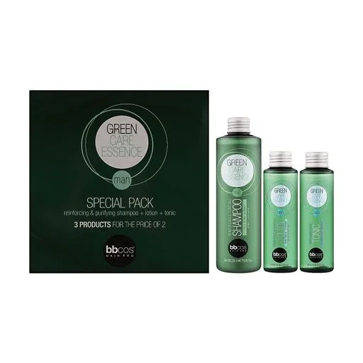 Набір для волосся чоловічий Green CARE ESSENCE шампунь/тонік/лосьон 3 од. (36986123)