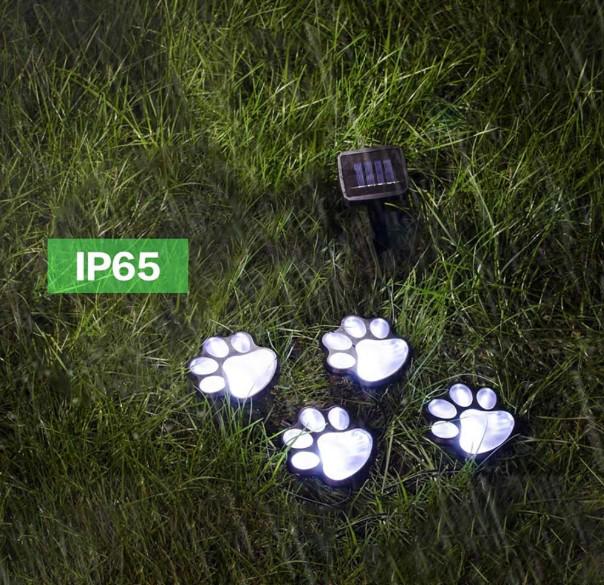 Уличный светильник Solar Paw Print Lights IP65 на солнечной батарее 8 шт. - фото 14