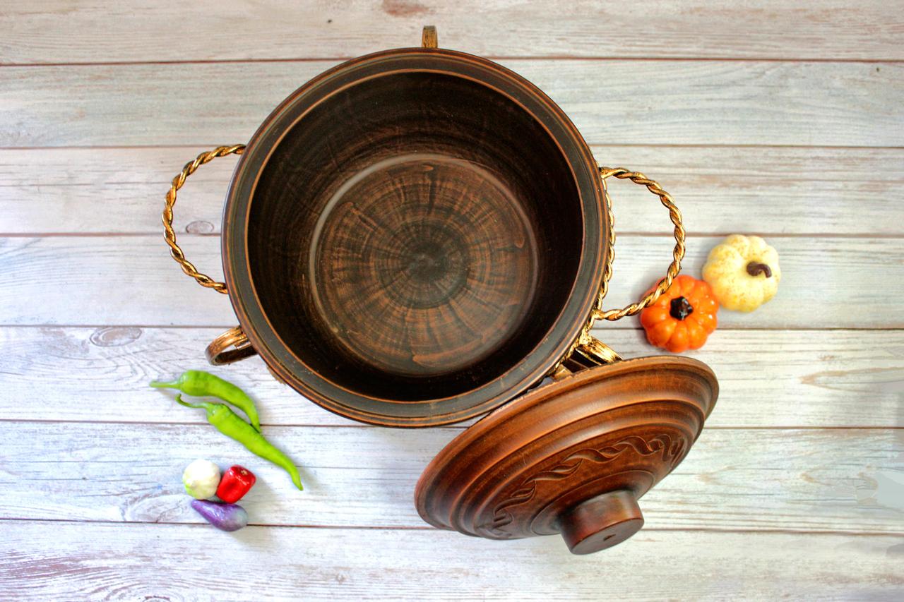 Садж для подачі м'ясних страв 4 л (1063597889) - фото 5 Садж для подачі м'ясних страв 4 л (1063597889) - фото 5