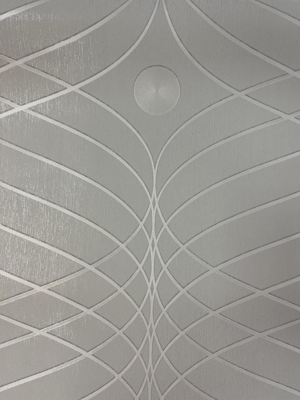 Обои виниловые Marburg Galaxy 97716 флизелиновые 1,06 м Серый (19095045)