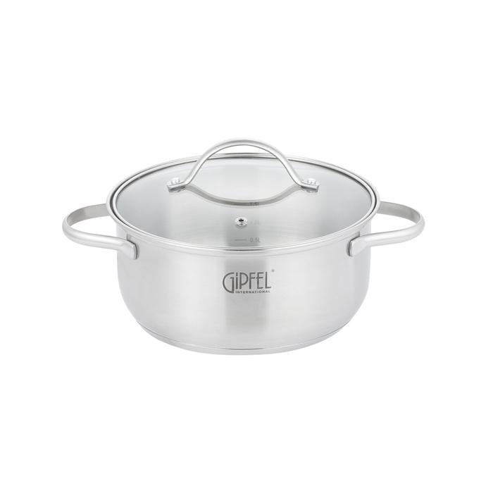 Кастрюля GIPFEL AZALEA Серый 6 л