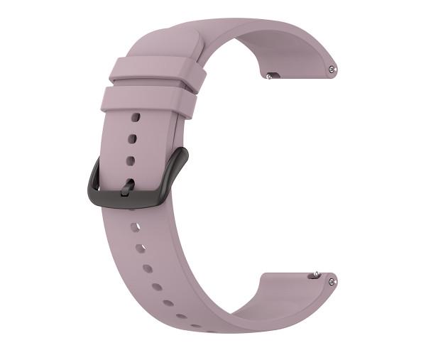 Ремешок Silicone для смарт-часов Huawei Watch 5 46 мм 22 мм Сиреневый