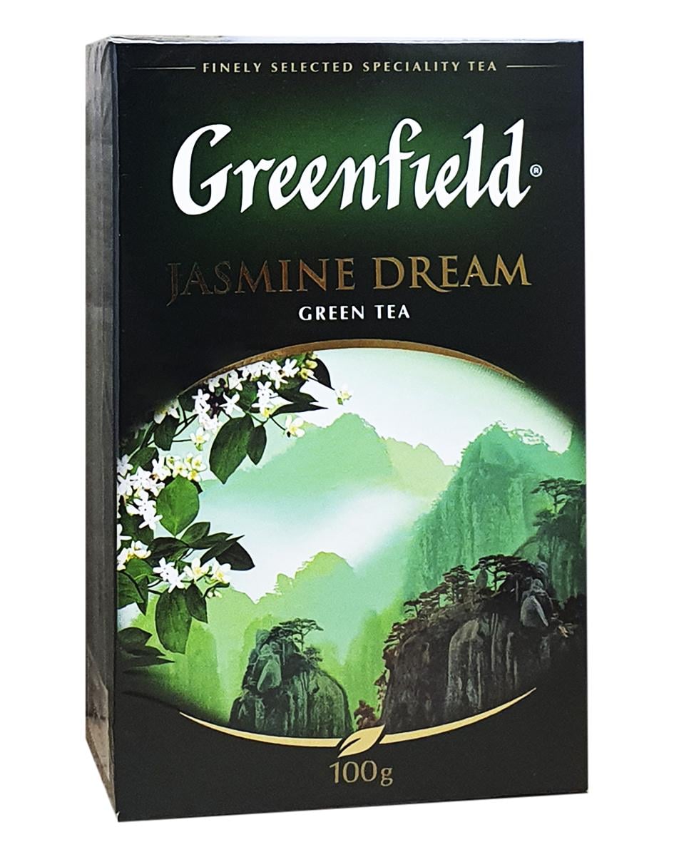 Чай зеленый Greenfield Jasmine Dream с жасмином 100 г (703)