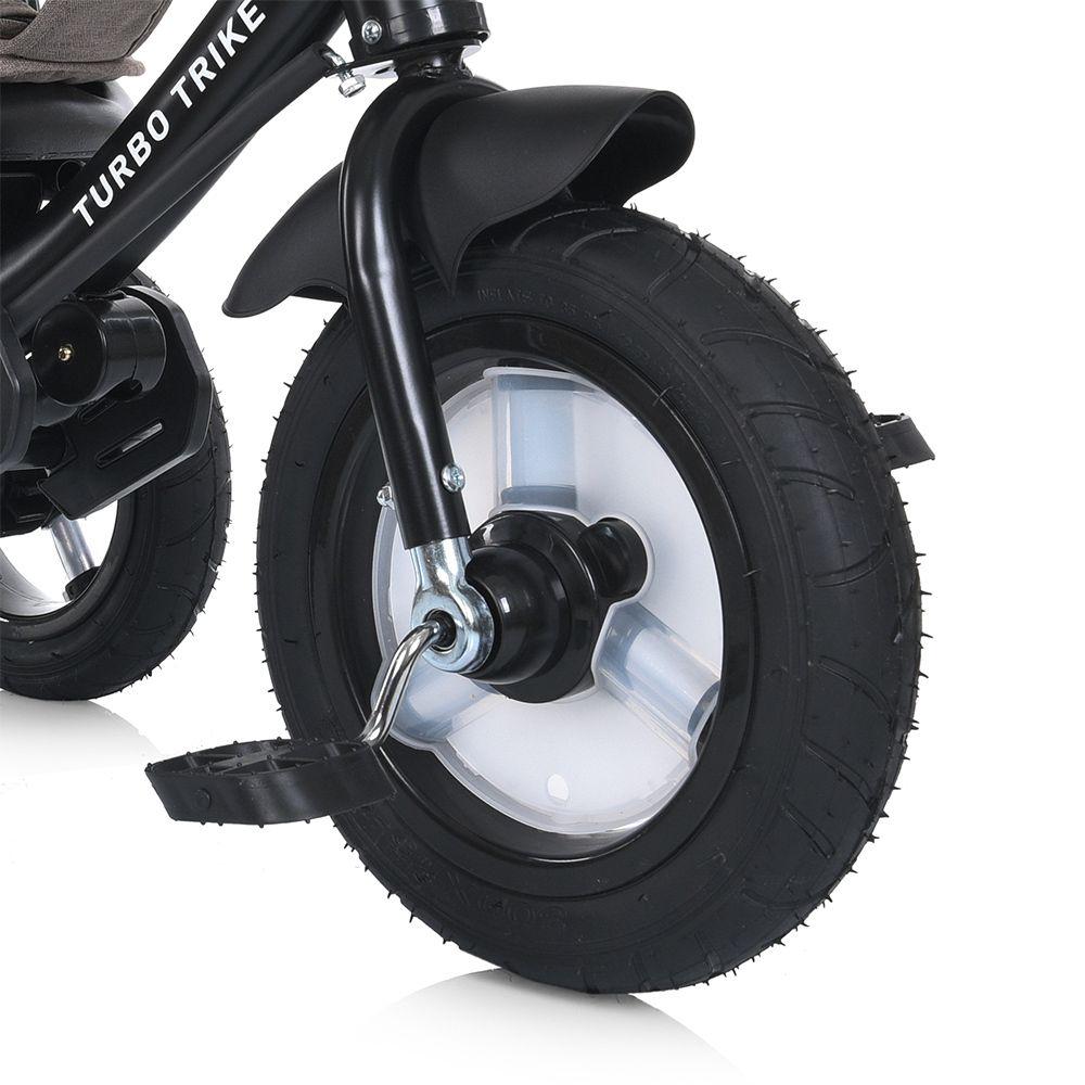 Дитячий велосипед триколісний Turbo Trike MT 1006 гумові колеса Коричневий (723274575) - фото 9 Дитячий велосипед триколісний Turbo Trike MT 1006 гумові колеса Коричневий (723274575) - фото 9