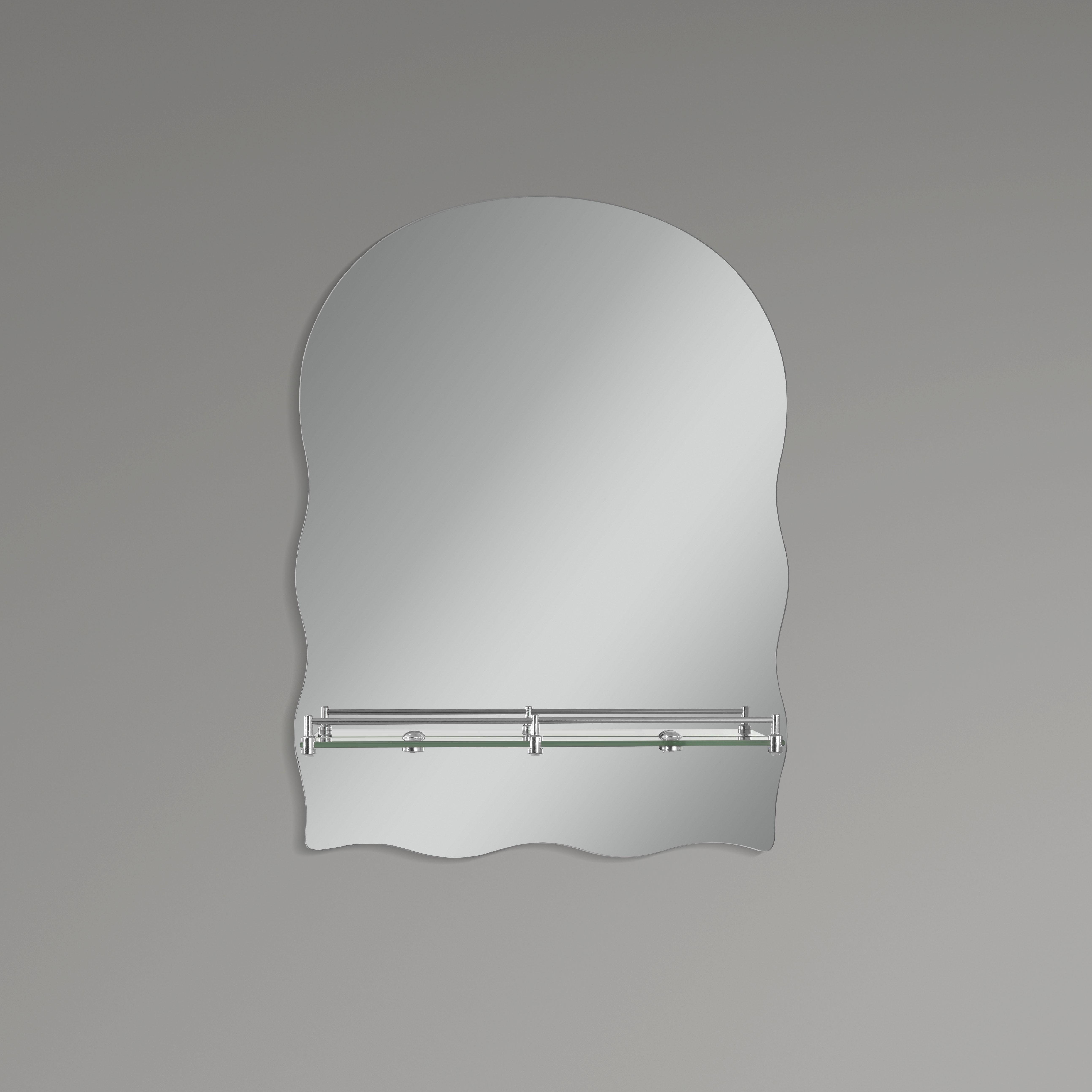 ᐉ Зеркало с полочкой Zerix Mirra ZX5619 60x45 см (240188