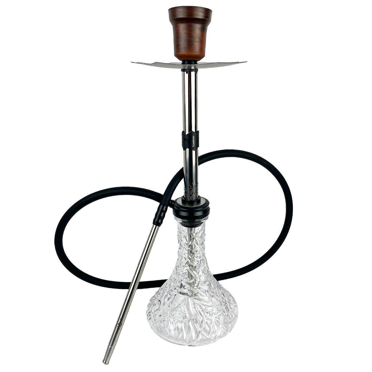 Кальян Embery Equal Silver Black Crystal Clear