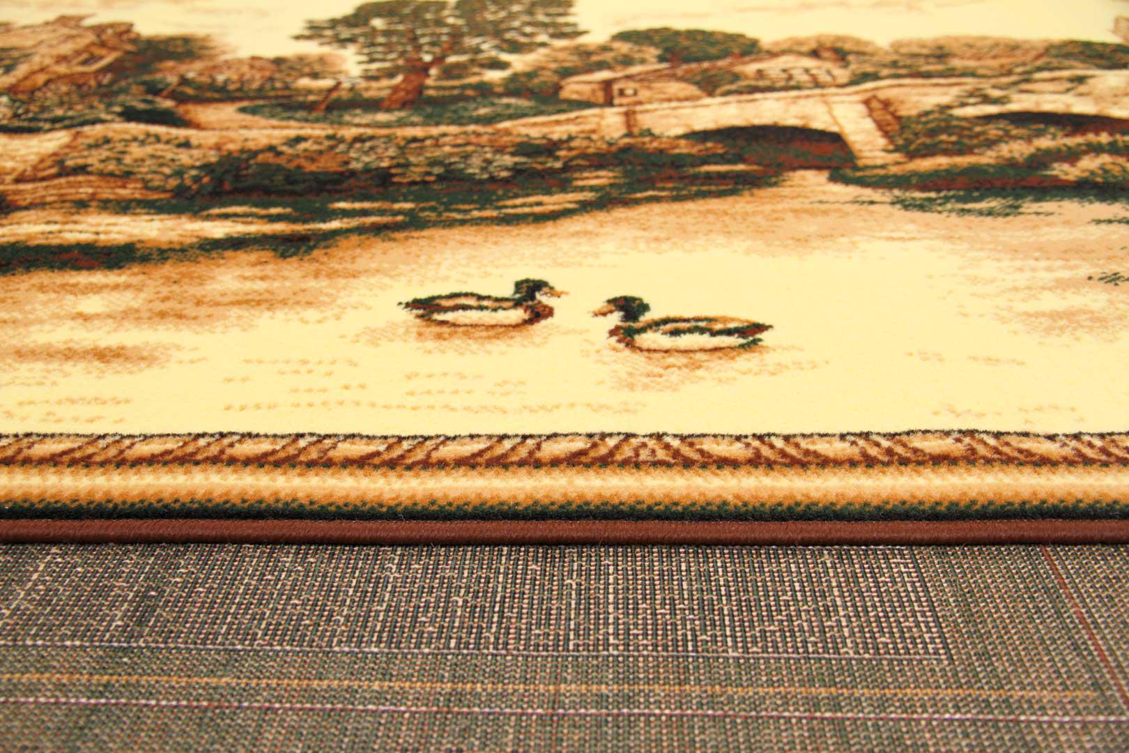 Ковер Karat Gold 222/133 2x3 м прямоугольный Коричневый (00-00004812) - фото 4 Ковер Karat Gold 222/133 2x3 м прямоугольный Коричневый (00-00004812) - фото 4