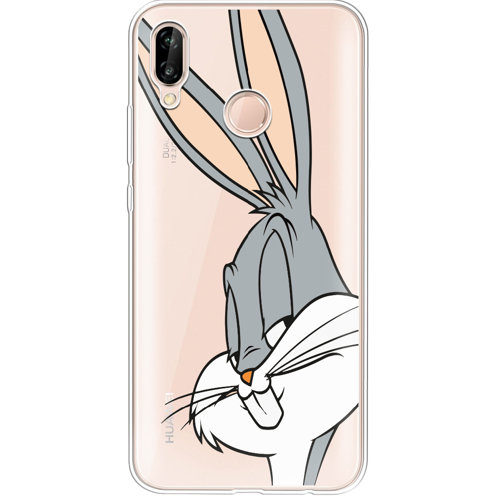 Чехол Boxface Huawei P20 Lite Lucky Rabbit Прозрачный силикон (33127-bk81-33127)