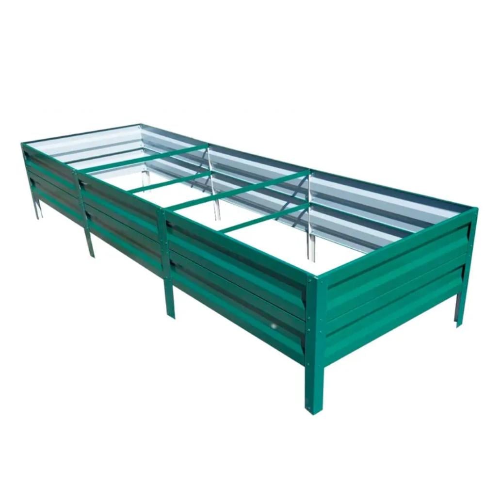 Грядка оцинкованная SIMBUD 1х3х0,4 м Зеленый (58696779)