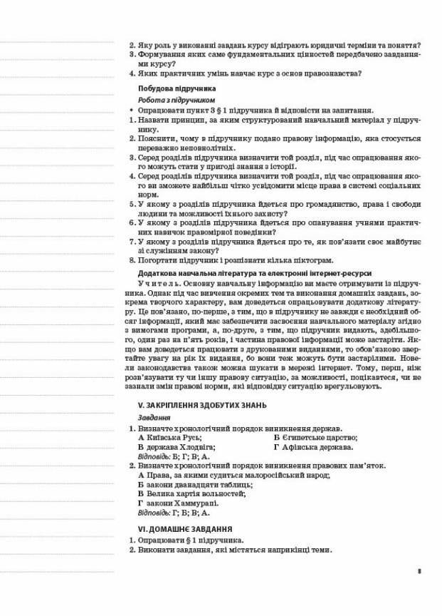 Підручник Мій конспект. Основи правознавства. 9 клас. ІПМ038 (9786170038883) - фото 4