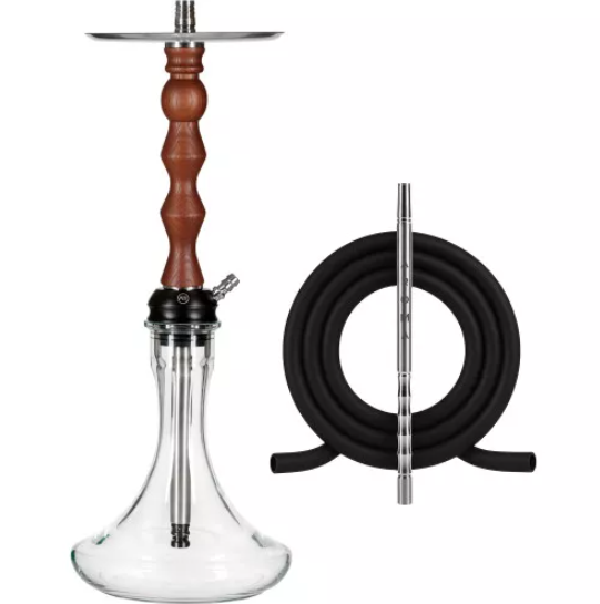 Кальян AROMA Hookah Lima нержавеющая сталь 55 см Brown (22961)