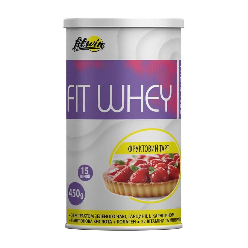 Протеин сывороточный FitWin Fit Whey 450 г Фруктовый тарт