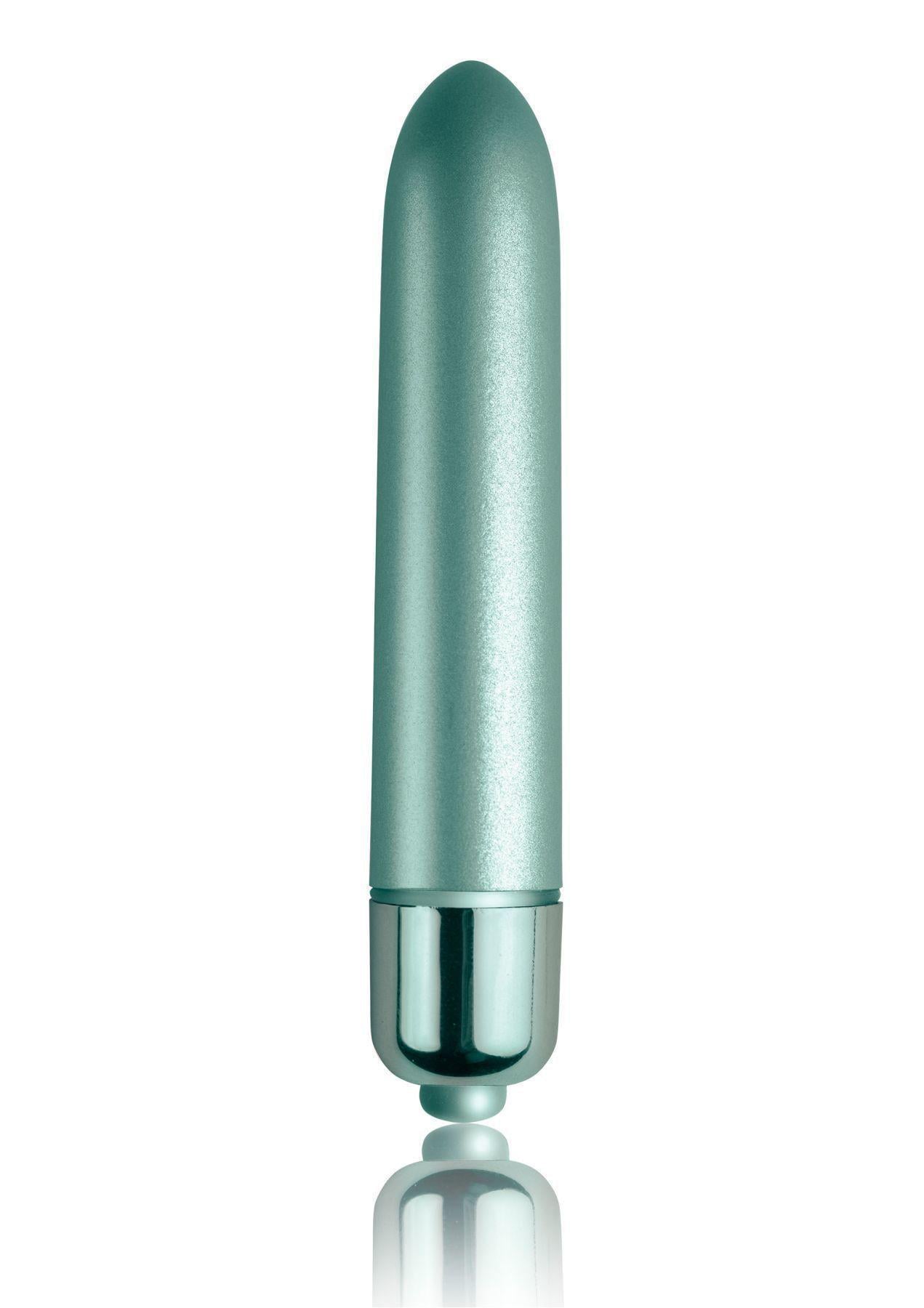 Виброшара Rocks Off RO-90mm Touch of Velvet матовая 9 см Aqua Lily (SO2036)