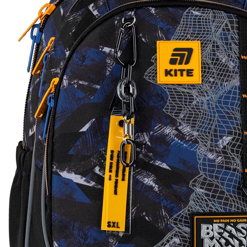 Рюкзак з ортопедичною спинкою для молодших класів KITE Education K25-700M-4 Beast Mode (000995258) - фото 15 Рюкзак з ортопедичною спинкою для молодших класів KITE Education K25-700M-4 Beast Mode (000995258) - фото 15