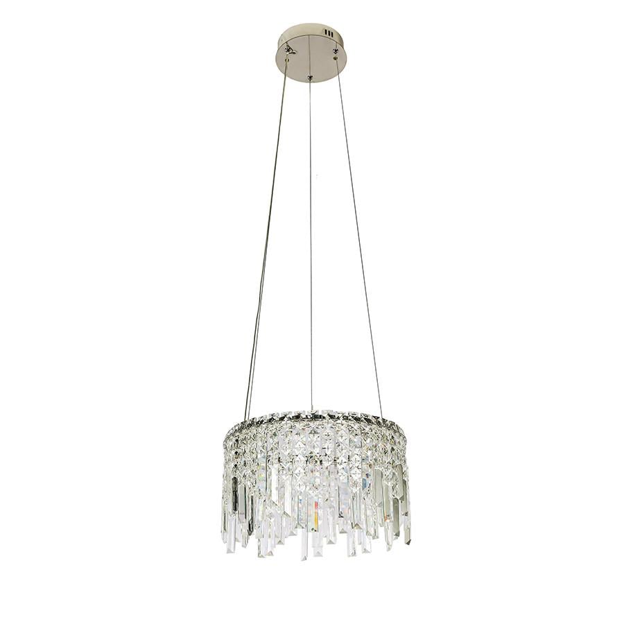 Люстра LED 802L39030 400 CH 40W с пультом Хром