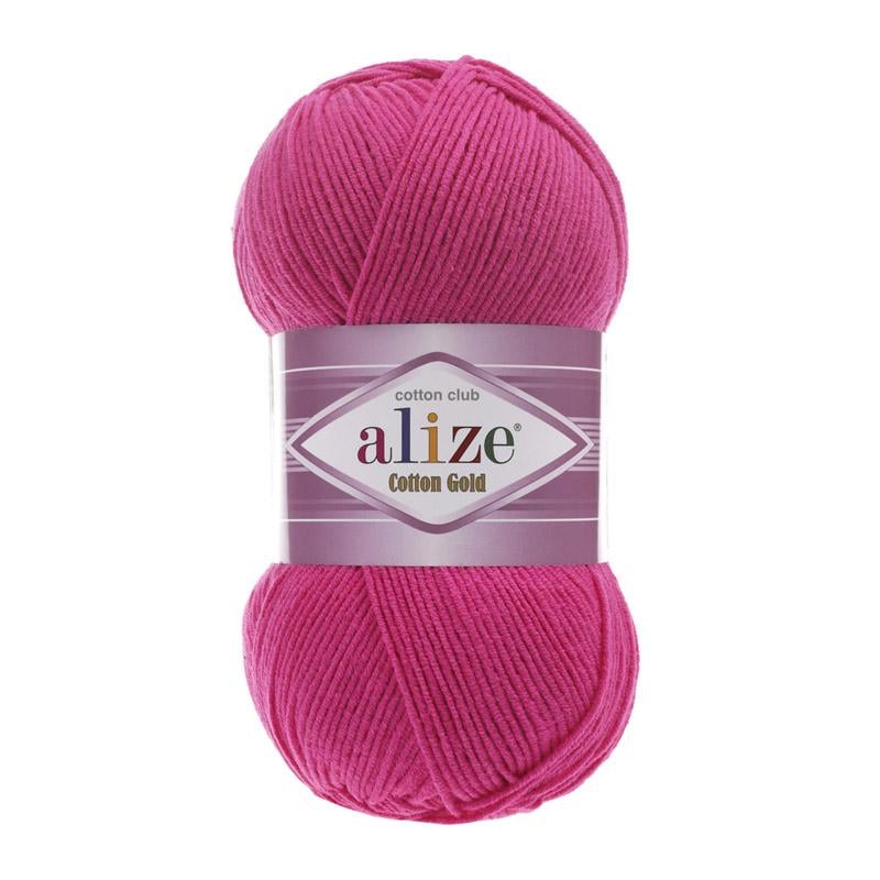 Пряжа Alize Cotton Gold 149 Фуксія