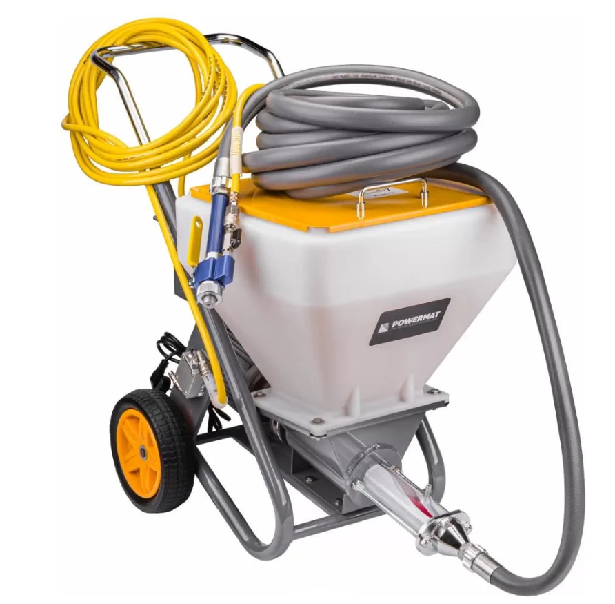 Штукатурная станция электрическая Powermat PM-AGT-1500M 2768327402 1500 Вт 50 л 15 л/мин 30 бар