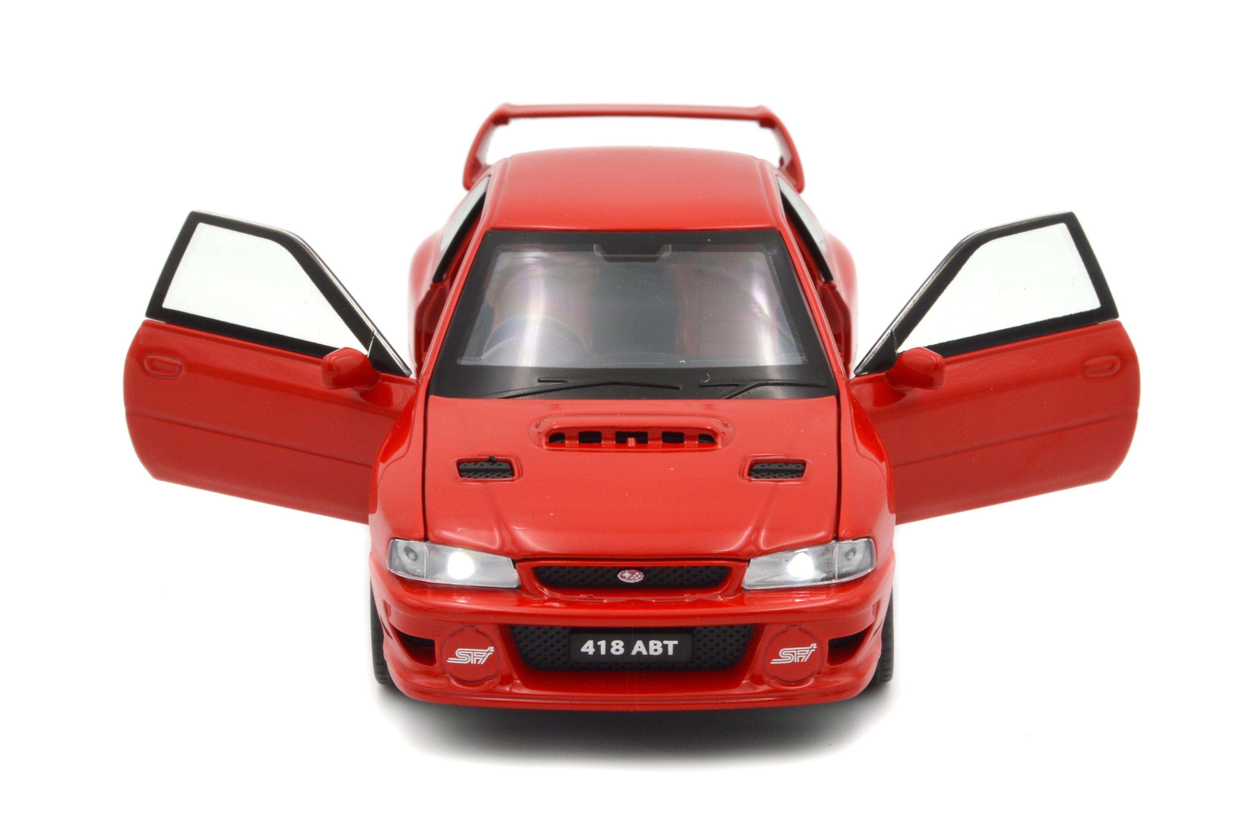 Іграшкова машинка металева Subaru Impreza WRX STI 1:32 світло/звук/інерція/відкриваються двері (30718R) - фото 8 Іграшкова машинка металева Subaru Impreza WRX STI 1:32 світло/звук/інерція/відкриваються двері (30718R) - фото 8